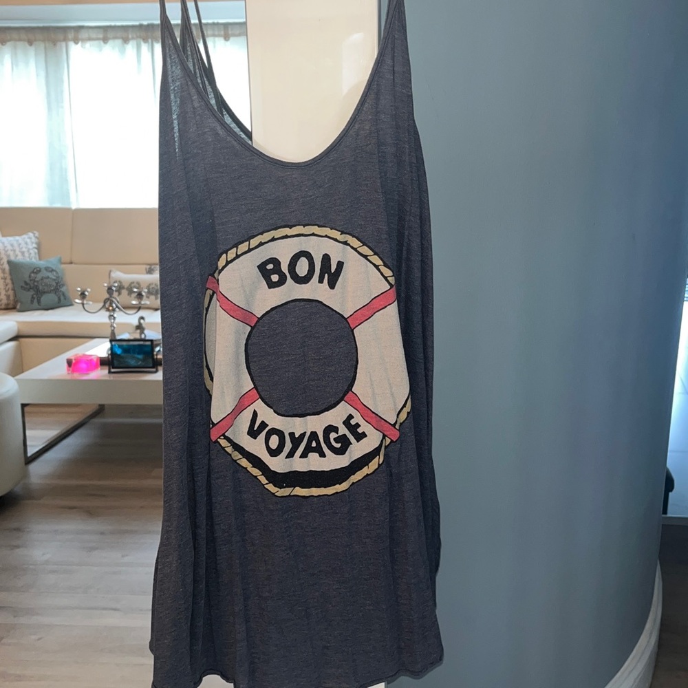 WILDFOX BON VOYAGE tank top dress women's size Medium NWOT
